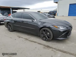 2023 Lexus ES with VIN 58AJZ1B19PU145728, listed as a Copart auction lot 80336054 with 48,281 mi miles and Salvage Title. Bid and sale history available at carsss.com. Image 4.