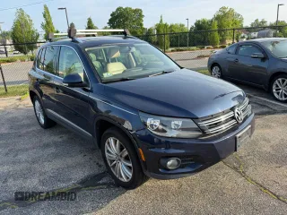2012 Volkswagen Tiguan S z VIN WVGBV7AX3CW583398, wystawiony jako Copart lot #60001575 z przebiegiem 97 538 mil mil oraz Czysty tytuł • Clean title. Historia ofert i sprzedaży dostępna na DreamBid. Obrazek 1.
