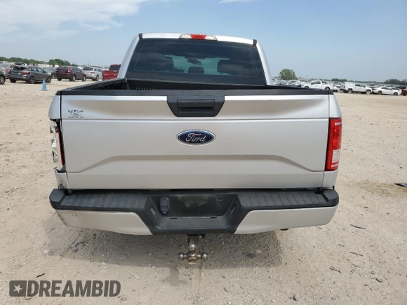 2017 Ford F-150 XL with VIN 1FTEW1C88HKE35781, listed as a Copart auction lot 51852305 with 91,412 mi miles and Salvage Title. Bid and sale history available at carsss.com. Image 6.