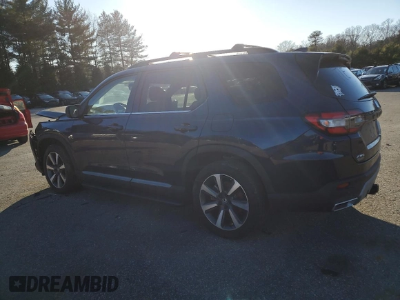 2024 Honda Pilot Elite with VIN 5FNYG1H81RB047471, listed as a Copart auction lot 88548485 with 12,614 mi miles and Salvage Title. Bid and sale history available at carsss.com. Image 2.