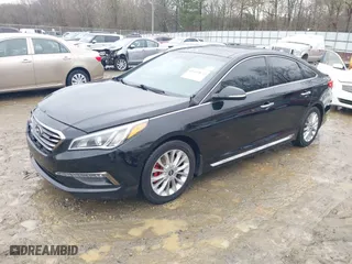 2015 Hyundai Sonata 2.4L Sport with VIN 5NPE34AF6FH248966, listed as a IAAI auction lot 41435872 with 139,287 mi miles. Bid and sale history available at carsss.com. Image 17.