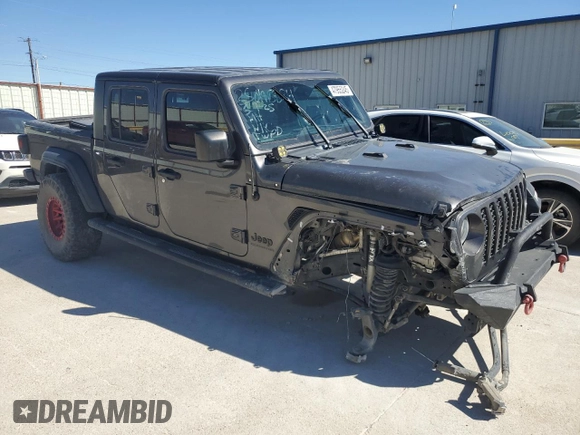 2020 Jeep Gladiator Sport S с VIN 1C6JJTAG4LL184187, выставлен на аукционе Copart как лот 47955245 с пробегом 72 445 миль миль и Списание • Salvage title. История ставок и продаж доступна на DreamBid. Изображение 4.