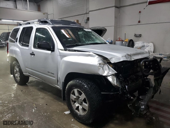 2009 Nissan Xterra X with VIN 5N1AN08W59C506560, listed as a Copart auction lot 46229595 with 257,849 mi miles and Salvage Title. Bid and sale history available at carsss.com. Image 4.