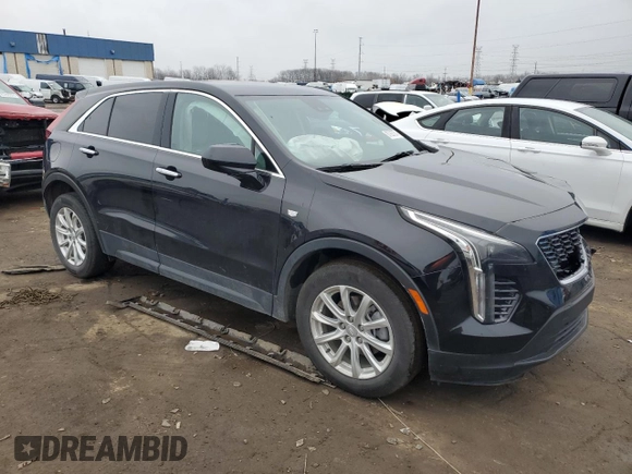 2023 Cadillac XT4 AWD Luxury with VIN 1GYFZBR41PF173271, listed as a Copart auction lot 87267374 with 19,112 mi miles and Salvage Title. Bid and sale history available at carsss.com. Image 4.