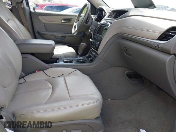 2017 Chevrolet Traverse LT with VIN 1GNKRHKD7HJ169507, listed as a IAAI auction lot 42008673 with Not Provided miles and . Bid and sale history available at DreamBid. Image 5.