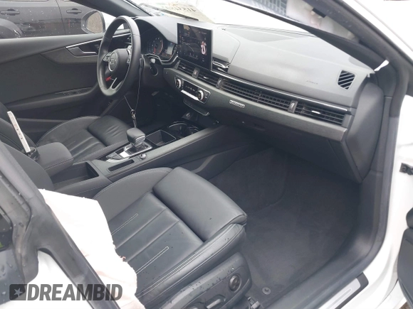 2021 Audi A5 Sportback S line Premium with VIN WAUDACF54MA016976, listed as a IAAI auction lot 41534802 with 16,606 mi miles. Bid and sale history available at carsss.com. Image 5.