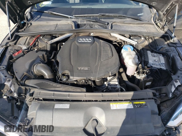 2019 Audi A5 Sportback Premium Plus with VIN WAUENCF5XKA007138, listed as a Copart auction lot 42775813 with 53,501 mi miles. Bid and sale history available at carsss.com. Image 12.