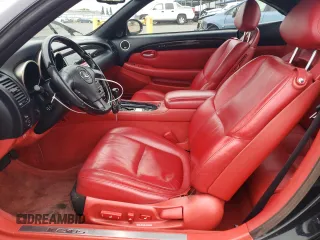 2005 Lexus SC 430 z VIN JTHFN48Y650061629, wystawiony jako Copart lot #52024015 z przebiegiem 121 450 mil mil oraz Szkoda całkowita • Salvage title. Historia ofert i sprzedaży dostępna na DreamBid. Obrazek 7.