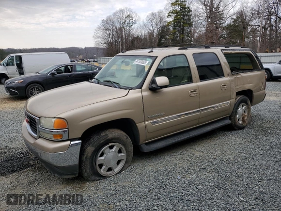 2005 GMC Yukon XL SLT with VIN 1GKFK16ZX5J197541, listed as a Copart auction lot 44103055 with 255,485 mi miles and Salvage Title. Bid and sale history available at carsss.com. Image 1.