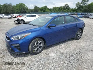 2019 Kia Forte LXS with VIN 3KPF24AD3KE120270, listed as a Copart auction lot 62550785 with 154,733 mi miles and Salvage title. Bid and sale history available at DreamBid. Image 1.