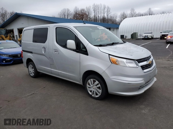 2017 Chevrolet City Express Cargo Van LS with VIN 3N63M0YN7HK692552, listed as a Copart auction lot 85872634 with 184,712 mi miles and Clean Title. Bid and sale history available at carsss.com. Image 4.