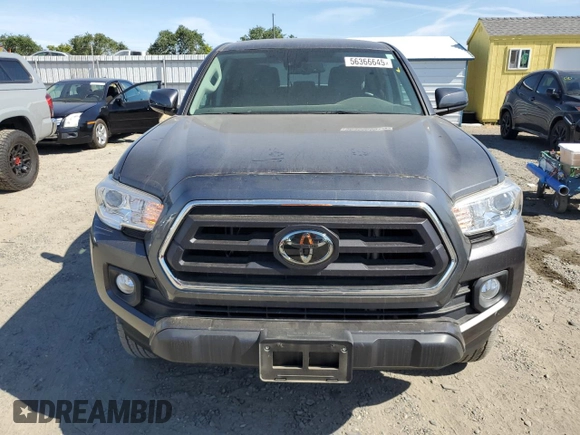 2021 Toyota Tacoma SR5 z VIN 3TMBZ5DN5MM029840, wystawiony jako Copart lot #56366645 z przebiegiem 21 873 mil mil oraz Szkoda całkowita • Salvage title. Historia ofert i sprzedaży dostępna na DreamBid. Obrazek 5.