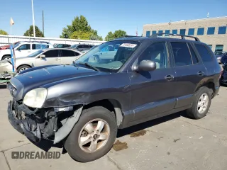 2006 Hyundai Santa Fe GLS with VIN KM8SC73D66U039552, listed as a Copart auction lot 72468624 with 161,221 mi miles and Salvage Title. Bid and sale history available at carsss.com. Image 1.