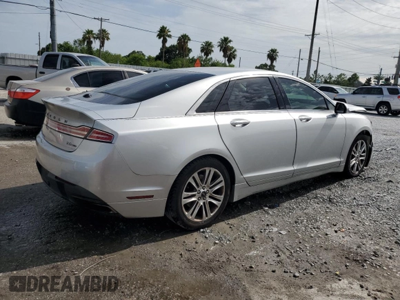 2014 Lincoln MKZ z VIN 3LN6L2G91ER831043, wystawiony jako Copart lot #63109715 z przebiegiem Nie podano mil oraz Szkoda całkowita • Salvage title. Historia ofert i sprzedaży dostępna na DreamBid. Obrazek 3.