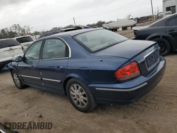 2005 Hyundai Sonata GLS with VIN KMHWF35H95A099441, listed as a Copart auction lot 76598464 with 181,376 mi miles and Salvage Title. Bid and sale history available at carsss.com. Image 2.