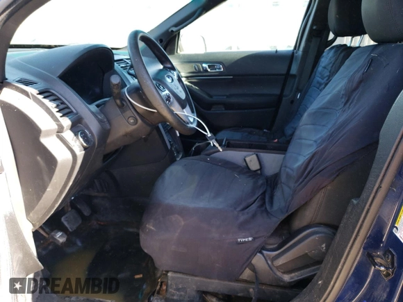 2015 Ford Utility Police Interceptor with VIN 1FM5K8AR7FGB20028, listed as a Copart auction lot 75304944 with 154,195 mi miles and Clean Title. Bid and sale history available at carsss.com. Image 7.