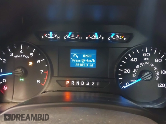 2017 Ford F-150 XL z VIN 1FTMF1E83HKD76762, wystawiony jako IAAI lot #41445214 z przebiegiem 35 101 mil mil oraz . Historia ofert i sprzedaży dostępna na DreamBid. Obrazek 7.