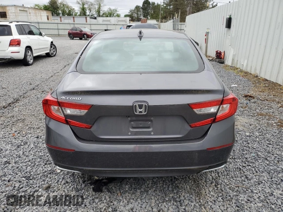 2018 Honda Accord EX-L z VIN 1HGCV1F59JA111618, wystawiony jako Copart lot #56922785 z przebiegiem 51 796 mil mil oraz Szkoda całkowita • Salvage title. Historia ofert i sprzedaży dostępna na DreamBid. Obrazek 6.