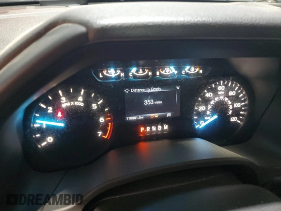 2019 Ford F-150 XL with VIN 1FTFX1E59KFA03611, listed as a Copart auction lot 48646745 with 110,351 mi miles and Salvage title. Bid and sale history available at DreamBid. Image 9.