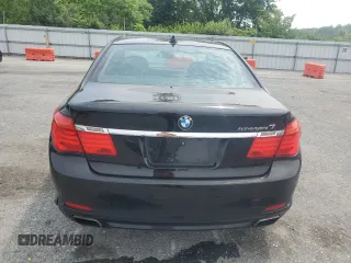 2012 BMW 7 Series with VIN WBAKX6C52CC197154, listed as a Copart auction lot 59897855 with 114,279 mi miles and Clean title. Bid and sale history available at DreamBid. Image 6.