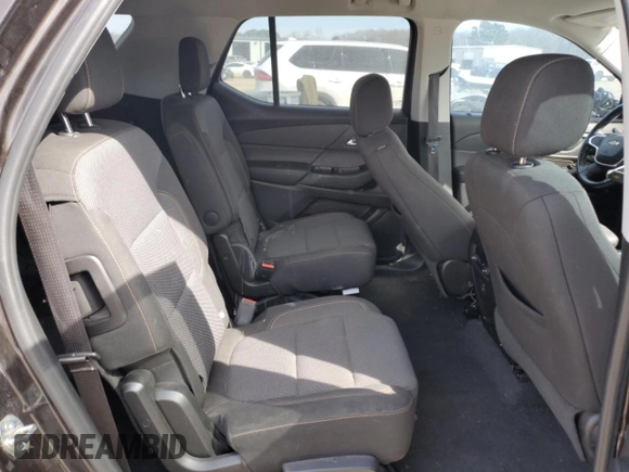2018 Chevrolet Traverse LT Cloth z VIN 1GNERGKW6JJ265546, wystawiony jako Copart lot #46409545 z przebiegiem 116 079 mil mil oraz Szkoda całkowita • Salvage title. Historia ofert i sprzedaży dostępna na DreamBid. Obrazek 11.