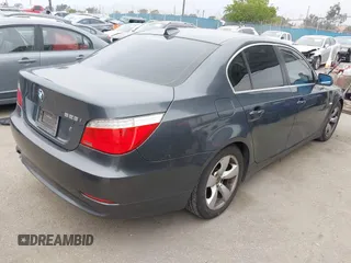 2008 BMW 5 Series 528i with VIN WBANU535X8C110673, listed as a IAAI auction lot 42046010 with 204,413 mi miles and . Bid and sale history available at carsss.com. Image 4.