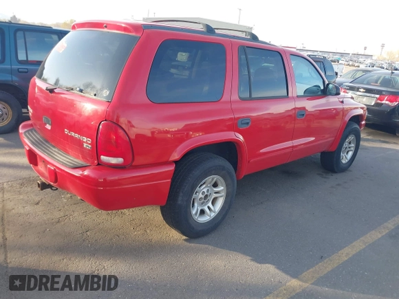 2003 Dodge Durango SLT with VIN 1D4HS48Z13F627012, listed as a IAAI auction lot 41969280 with 172,642 mi miles and . Bid and sale history available at DreamBid. Image 4.
