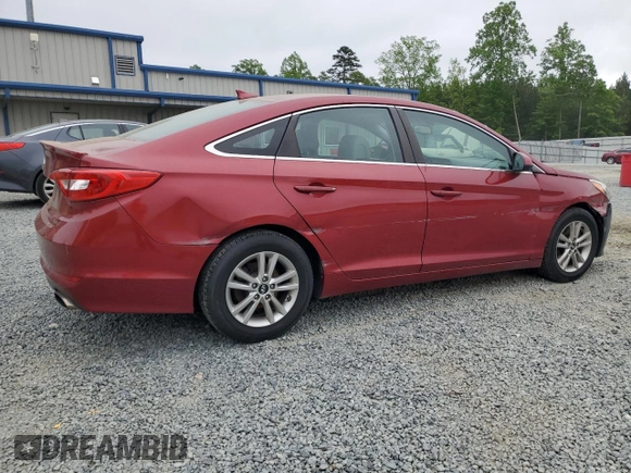 2016 Hyundai Sonata 2.4L with VIN 5NPE24AF6GH274021, listed as a Copart auction lot 54682175 with 208,169 mi miles and Salvage Title. Bid and sale history available at carsss.com. Image 3.