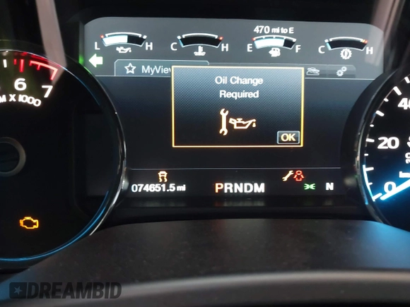 2017 Ford F-150 XL with VIN 1FTEW1EG0HFC20814, listed as a IAAI auction lot 41140772 with 74,651 mi miles. Bid and sale history available at carsss.com. Image 7.