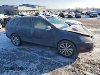 2010 Volkswagen Jetta SportWagen S with VIN 3VWKX7AJXAM628051, listed as a Copart auction lot 41629895 with 154,372 mi miles and Salvage Title. Bid and sale history available at carsss.com. Image 4.