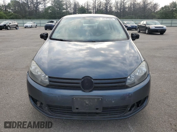 2012 Volkswagen Golf with VIN WVWDB7AJ7CW293540, listed as a Copart auction lot 60747205 with 126,480 mi miles and Clean title. Bid and sale history available at DreamBid. Image 5.