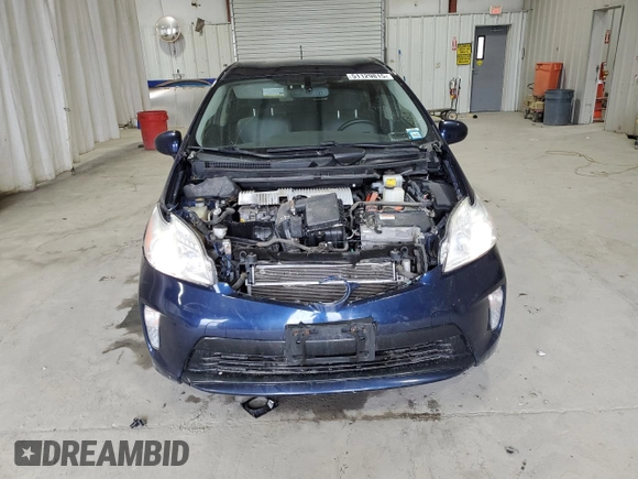 2013 Toyota Prius One with VIN JTDKN3DUXD1732791, listed as a Copart auction lot 51129815 with 150,105 mi miles and Salvage Title. Bid and sale history available at carsss.com. Image 5.