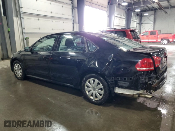 2013 Volkswagen Passat Wolfsburg Edition with VIN 1VWAP7A32DC099665, listed as a Copart auction lot 82558194 with 173,109 mi miles and Salvage Title. Bid and sale history available at carsss.com. Image 2.