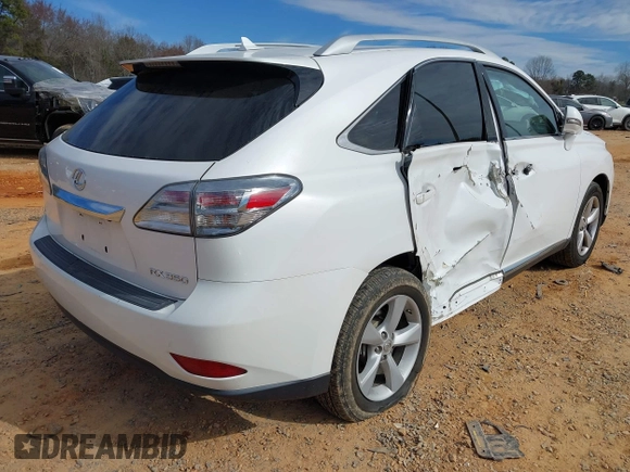 2011 Lexus RX 350 with VIN 2T2BK1BA5BC083167, listed as a IAAI auction lot 41675257 with 179,037 mi miles and . Bid and sale history available at DreamBid. Image 4.