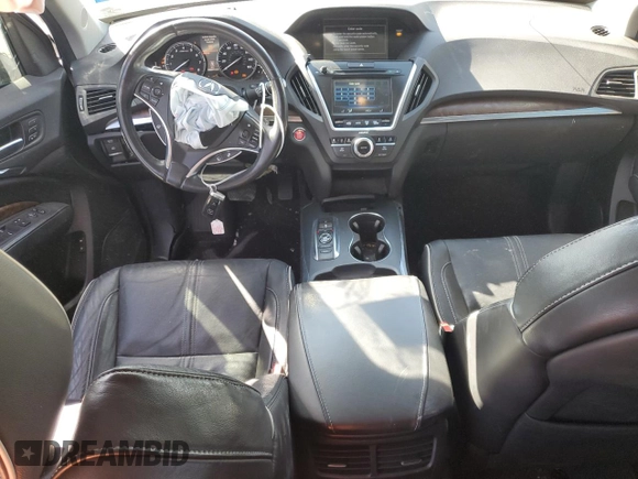2017 Acura MDX w/Advance Pkg with VIN 5FRYD4H83HB002409, listed as a Copart auction lot 46535175 with 60,819 mi miles and Salvage Title. Bid and sale history available at carsss.com. Image 8.
