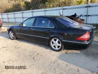 2004 Mercedes-Benz S 500 z VIN WDBNG75J84A406358, wystawiony jako Copart lot #50448175 z przebiegiem Nie podano mil oraz Czysty tytuł • Clean title. Historia ofert i sprzedaży dostępna na DreamBid. Obrazek 2.