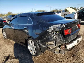 2006 Acura TSX Navi with VIN JH4CL95916C014558, listed as a Copart auction lot 75290304 with 221,520 mi miles and Salvage title. Bid and sale history available at DreamBid. Image 2.