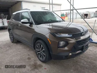 2022 Chevrolet TrailBlazer ACTIV with VIN KL79MVSL0NB042676, listed as a IAAI auction lot 41545130 with 62,102 mi miles. Bid and sale history available at carsss.com. Image 1.