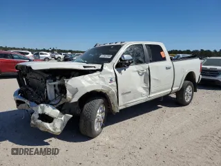 2022 Ram 2500 Laramie with VIN 3C6UR5FL5NG145499, listed as a Copart auction lot 47857265 with 85,098 mi miles and Salvage Title. Bid and sale history available at carsss.com. Image 1.