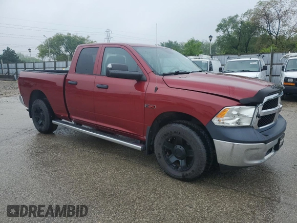 2015 Ram 1500 Tradesman z VIN 1C6RR7FM3FS655693, wystawiony jako Copart lot #60983024 z przebiegiem 86 311 mil mil oraz Czysty tytuł • Clean title. Historia ofert i sprzedaży dostępna na DreamBid. Obrazek 4.