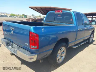 2005 Dodge Ram 1500 SLT with VIN 1D7HA18D35S284397, listed as a IAAI auction lot 41981613 with 205,469 mi miles. Bid and sale history available at carsss.com. Image 4.