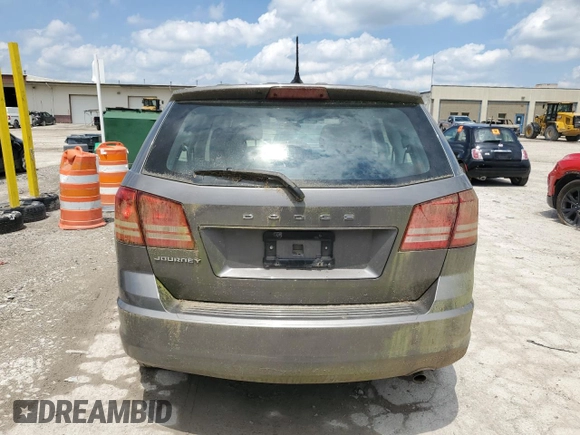 2013 Dodge Journey SE z VIN 3C4PDCAB0DT728950, wystawiony jako Copart lot #57525305 z przebiegiem 181 414 mil mil oraz Czysty tytuł • Clean title. Historia ofert i sprzedaży dostępna na DreamBid. Obrazek 6.