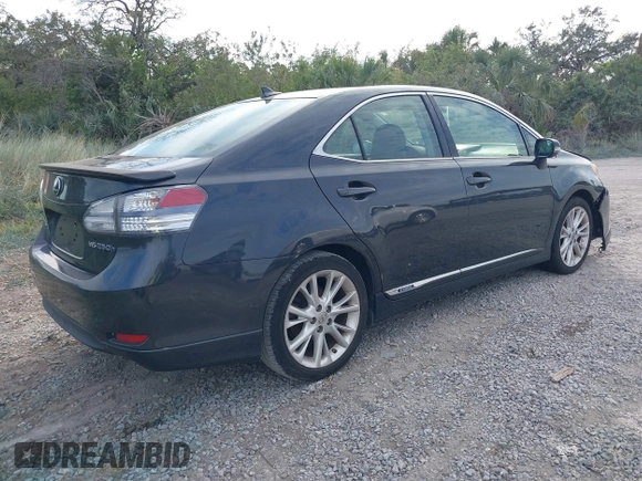 2010 Lexus HS 250h with VIN JTHBB1BA1A2026674, listed as a IAAI auction lot 41207440 with Not Provided miles and . Bid and sale history available at DreamBid. Image 4.