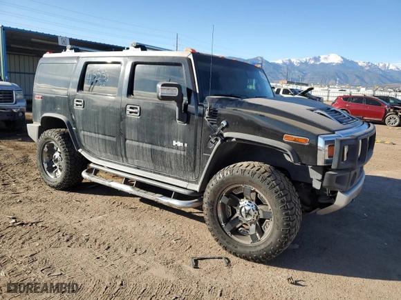 2008 Hummer H2 SUV with VIN 5GRGN23888H108830, listed as a Copart auction lot 82660574 with 180,197 mi miles and Salvage Title. Bid and sale history available at carsss.com. Image 4.