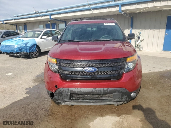 2015 Ford Explorer Sport with VIN 1FM5K8GT7FGB46597, listed as a Copart auction lot 49810195 with 131,100 mi miles and Salvage Title. Bid and sale history available at carsss.com. Image 5.