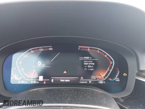 2021 BMW 5 Series 530i xDrive with VIN WBA13BJ09MWX05336, listed as a IAAI auction lot 41349089 with 35,085 mi miles and . Bid and sale history available at DreamBid. Image 7.