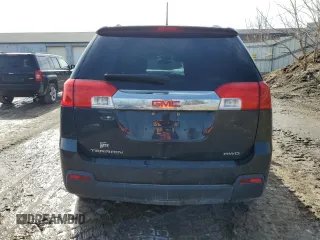 2013 GMC Terrain SLE with VIN 2GKFLTEK7D6160634, listed as a Copart auction lot 47461825 with 168,516 mi miles and Salvage Title. Bid and sale history available at DreamBid. Image 6.