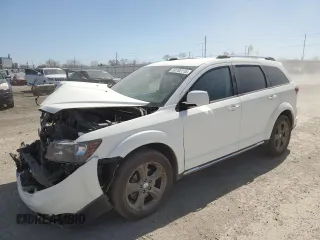 2017 Dodge Journey Crossroad Plus z VIN 3C4PDDGG0HT513681, wystawiony jako Copart lot #50702115 z przebiegiem 131 448 mil mil oraz Szkoda całkowita • Salvage title. Historia ofert i sprzedaży dostępna na DreamBid. Obrazek 1.