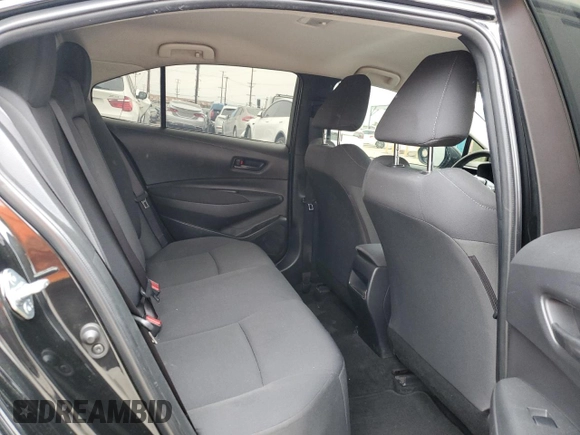 2022 Toyota Corolla LE with VIN JTDEPMAE5NJ215149, listed as a Copart auction lot 55515325 with 107,990 mi miles and Salvage Title. Bid and sale history available at carsss.com. Image 10.