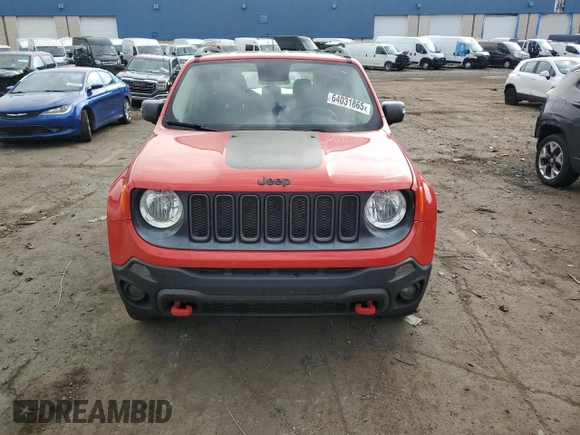 2015 Jeep Renegade Trailhawk with VIN ZACCJBCT5FPB27437, listed as a Copart auction lot 64031865 with 106,479 mi miles and Clean title. Bid and sale history available at DreamBid. Image 5.